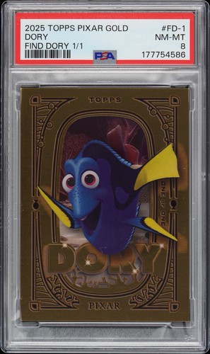 2025 topps pixar gold - topps, dory